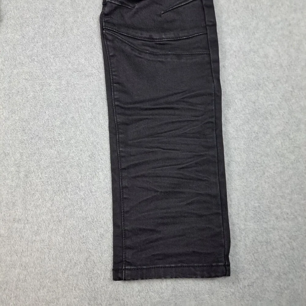Decibel Jeans Men's 34x32 Black Denim Straight Skinny